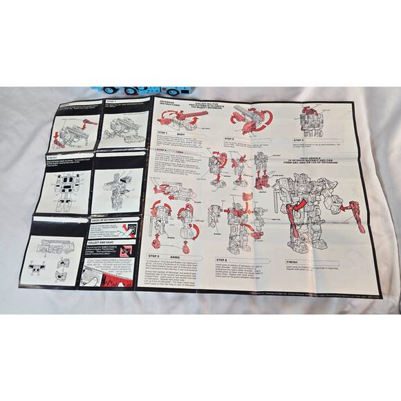 Transformers Original G1 1986 Protectobot Hot Spot Complete Box Manual Decoder - Picture 14 of 16